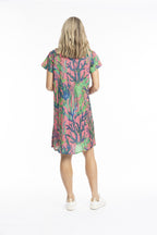 Nicola Dress - Downunder Coral