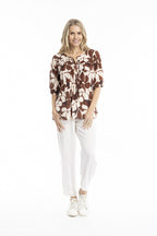 Tessa V Neck Tassel Top