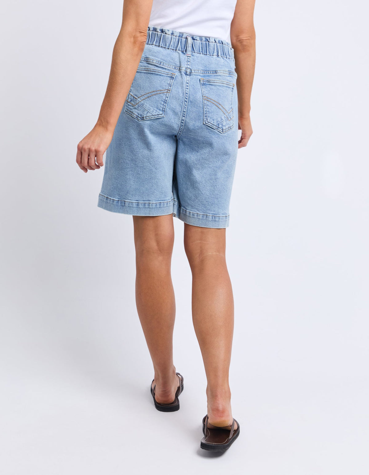 Atlas Long Denim Short