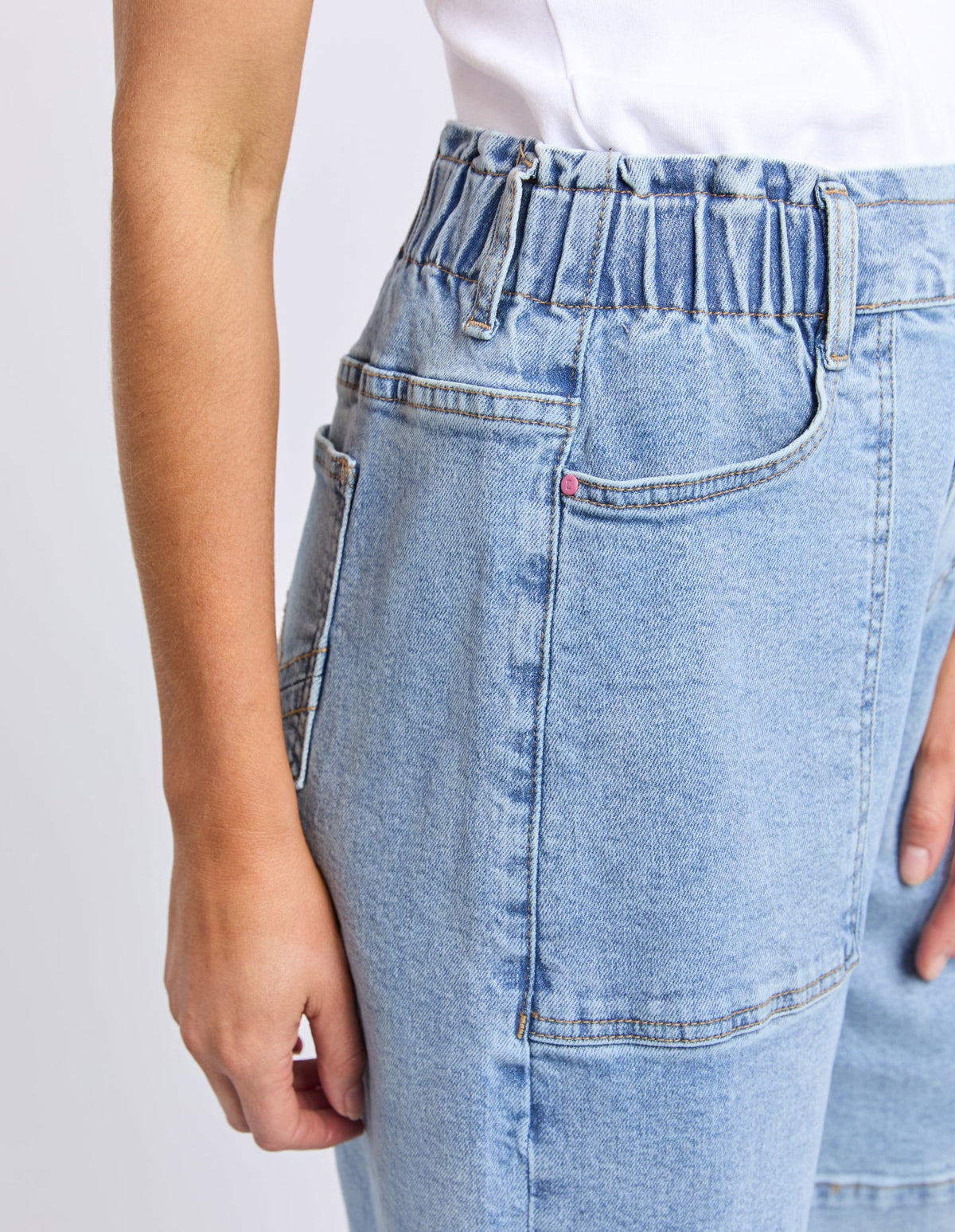 Atlas Long Denim Short