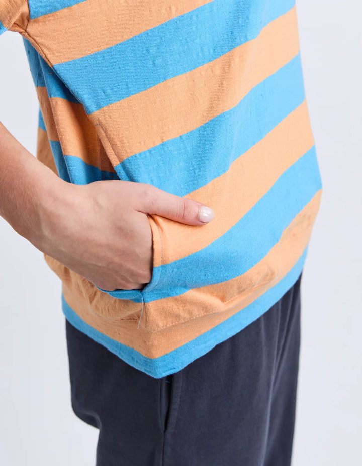 Mazie Blue Stripe Sweat