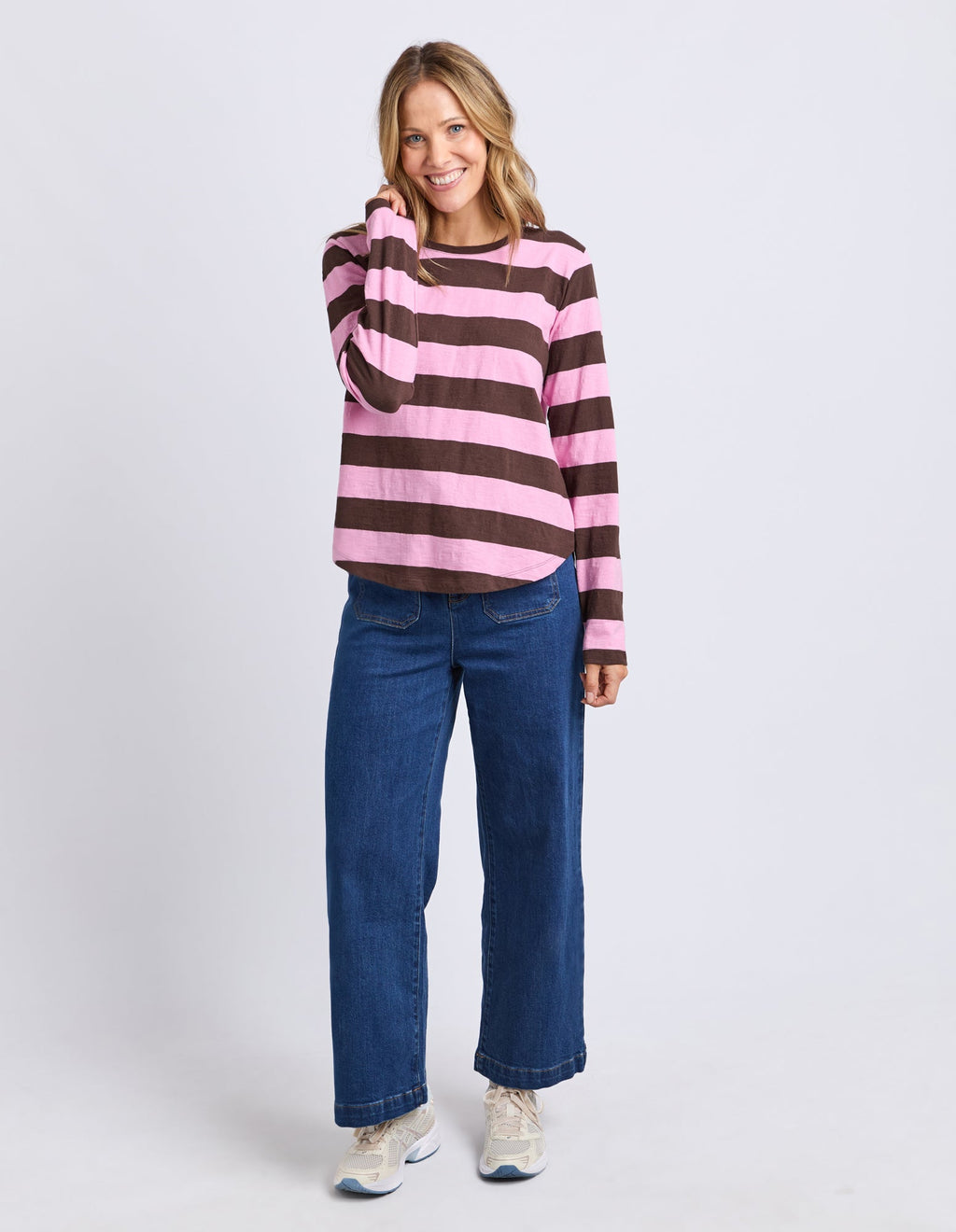Spritz Stripe L/S Tee