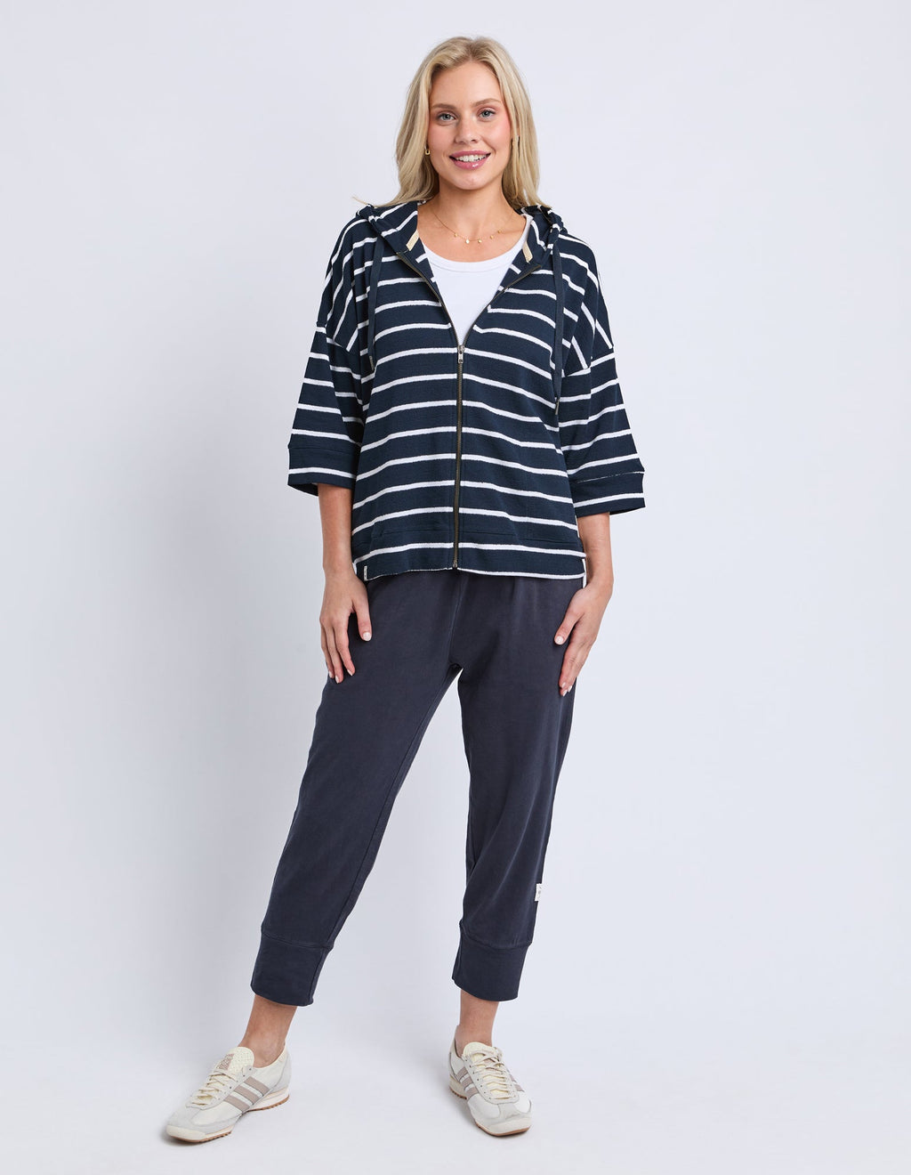 Beachy Hoodie - Stripe