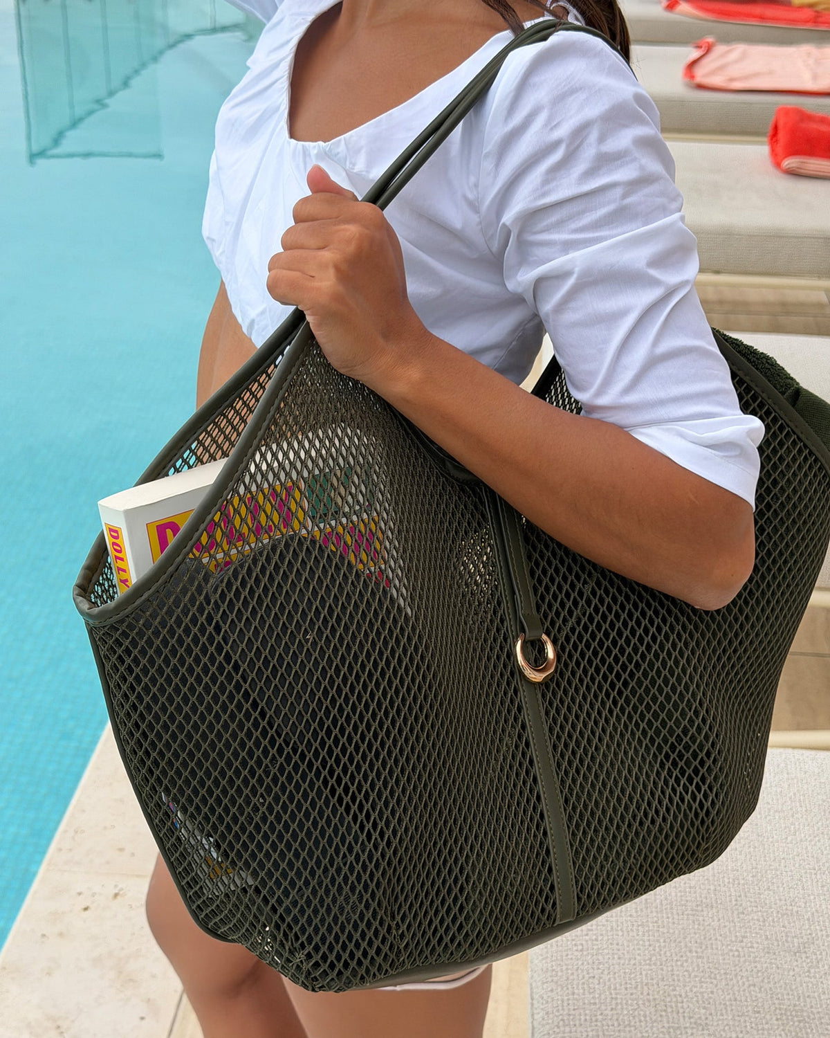 Calypso Mesh Tote Bag