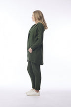 Long Hoodie Cardigan