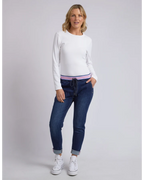 Melody Denim Jogger - Indigo