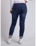 Melody Denim Jogger - Indigo