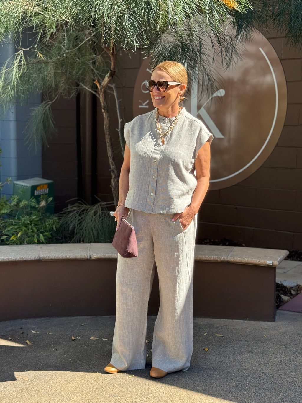 Mousse Linen Pant