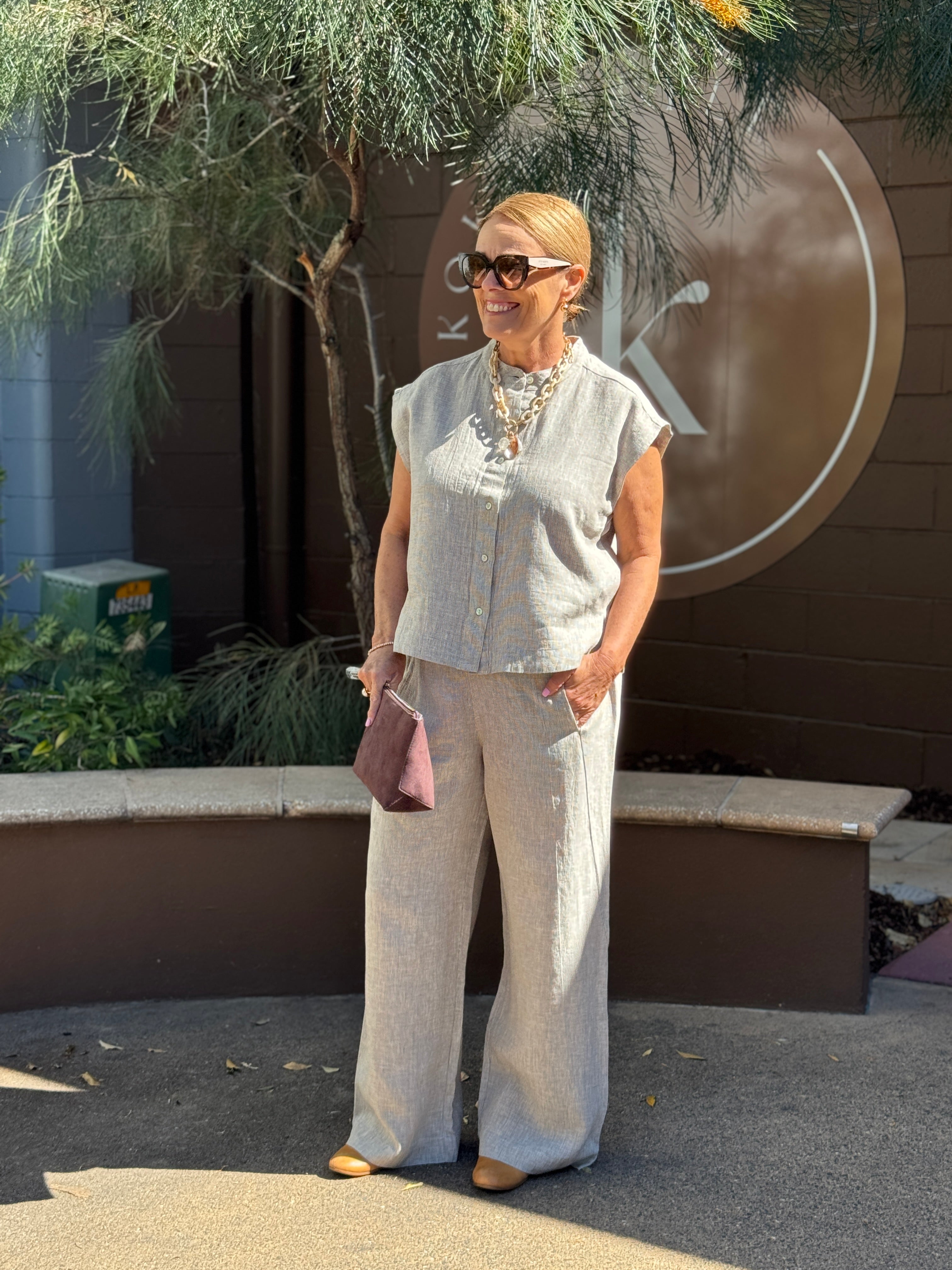 Mousse Linen Pant