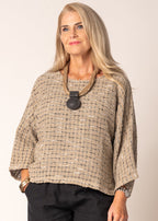 Naida Linen Top
