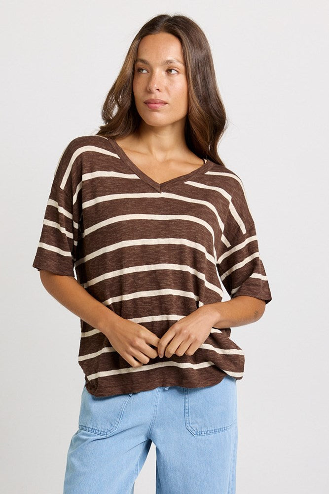 Aries V-Neck Knit Top