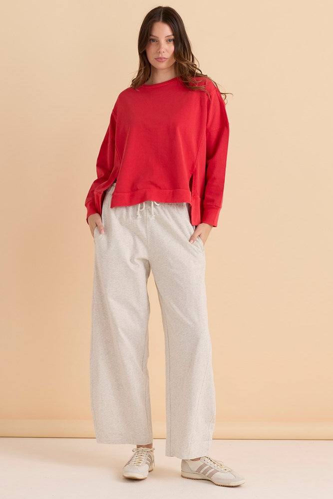 Barrel Leg Sweatpant