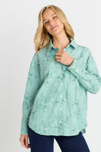 Sage Stripe Shirt