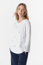 Come Back Queen Cross Long Sleeve Tee