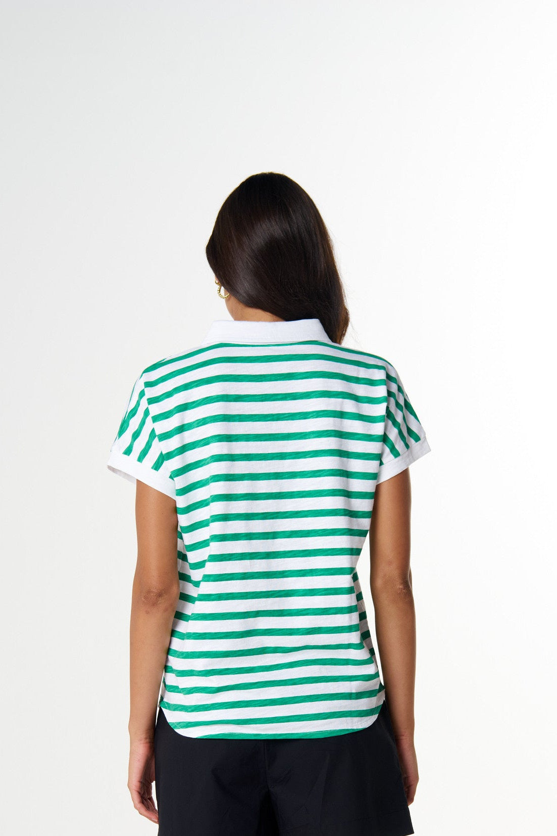 Day Dream Polo - White/Mint
