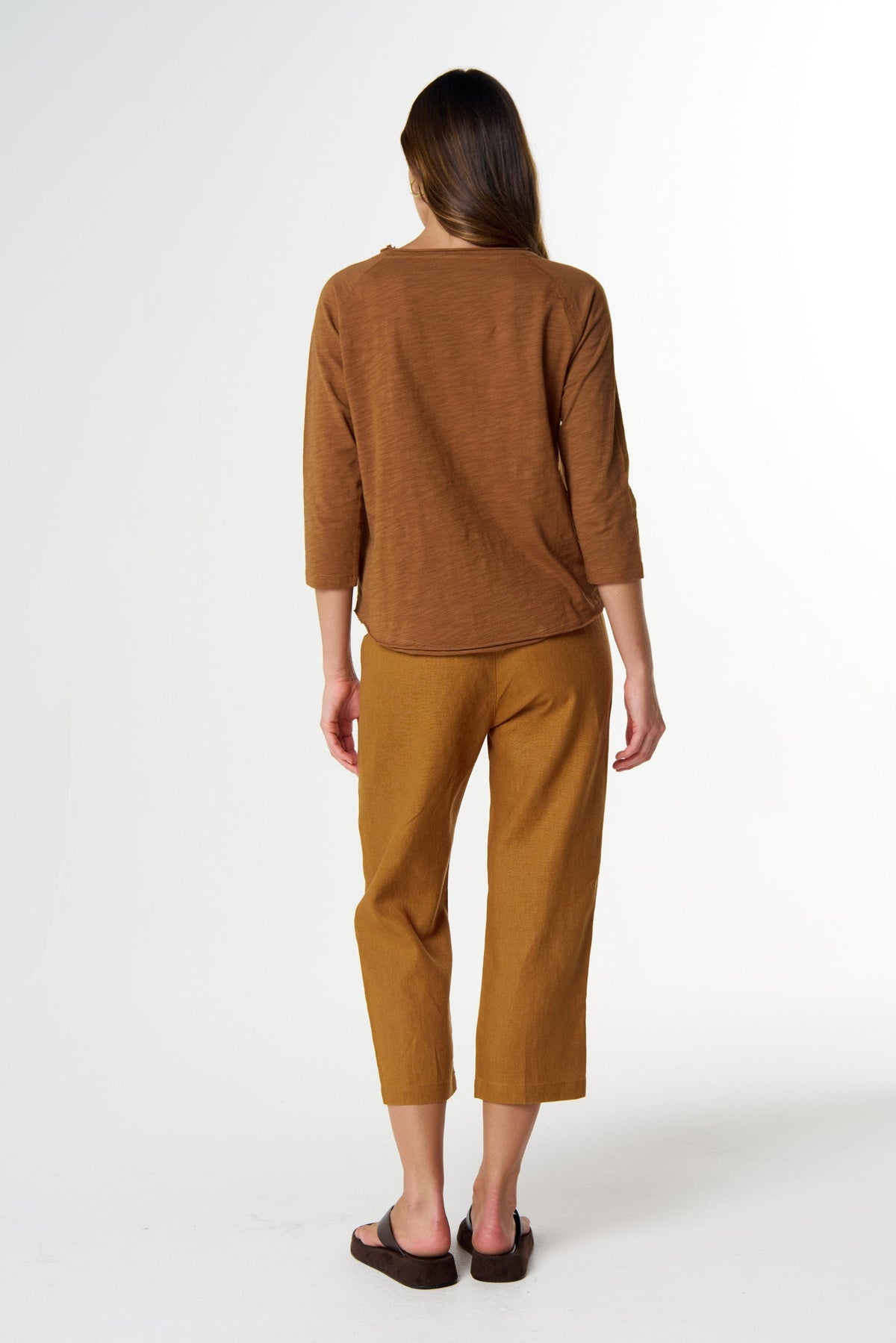 On Repeat Raglan Tee - Fox