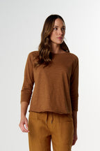 On Repeat Raglan Tee - Fox
