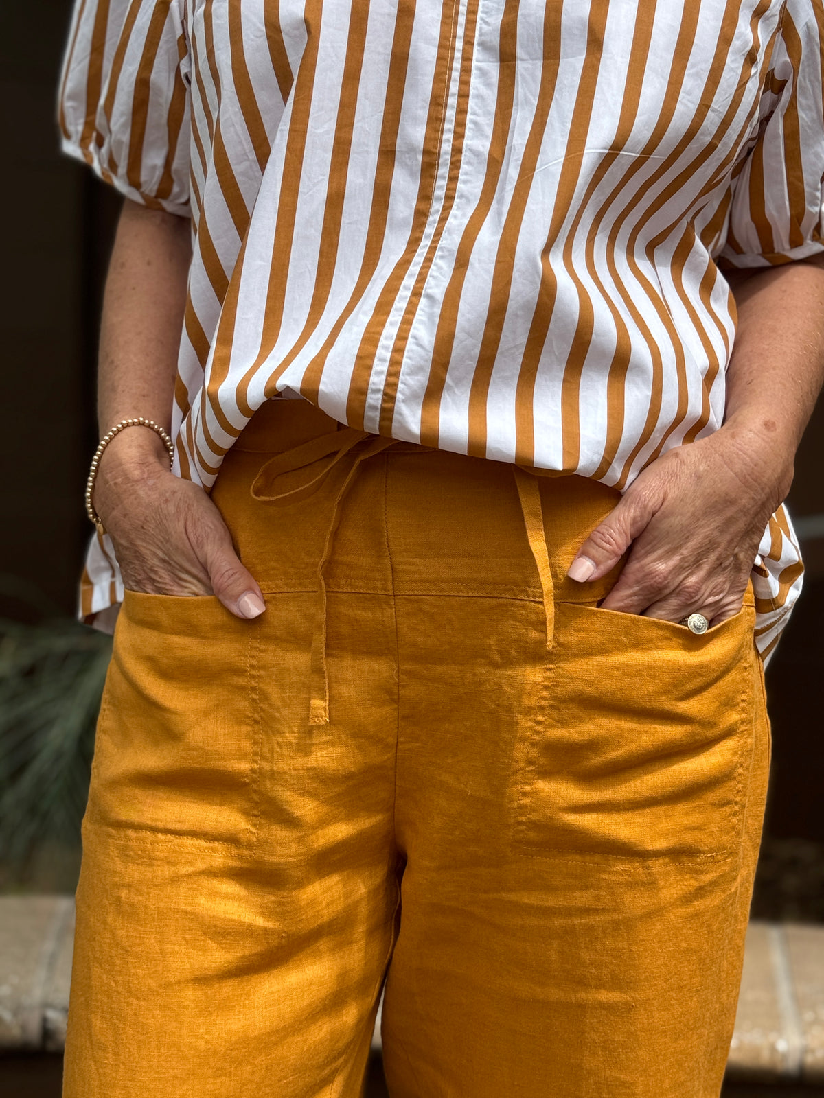Linen Pocket Pant