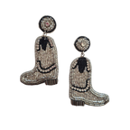 Beaded Earring Cowboy