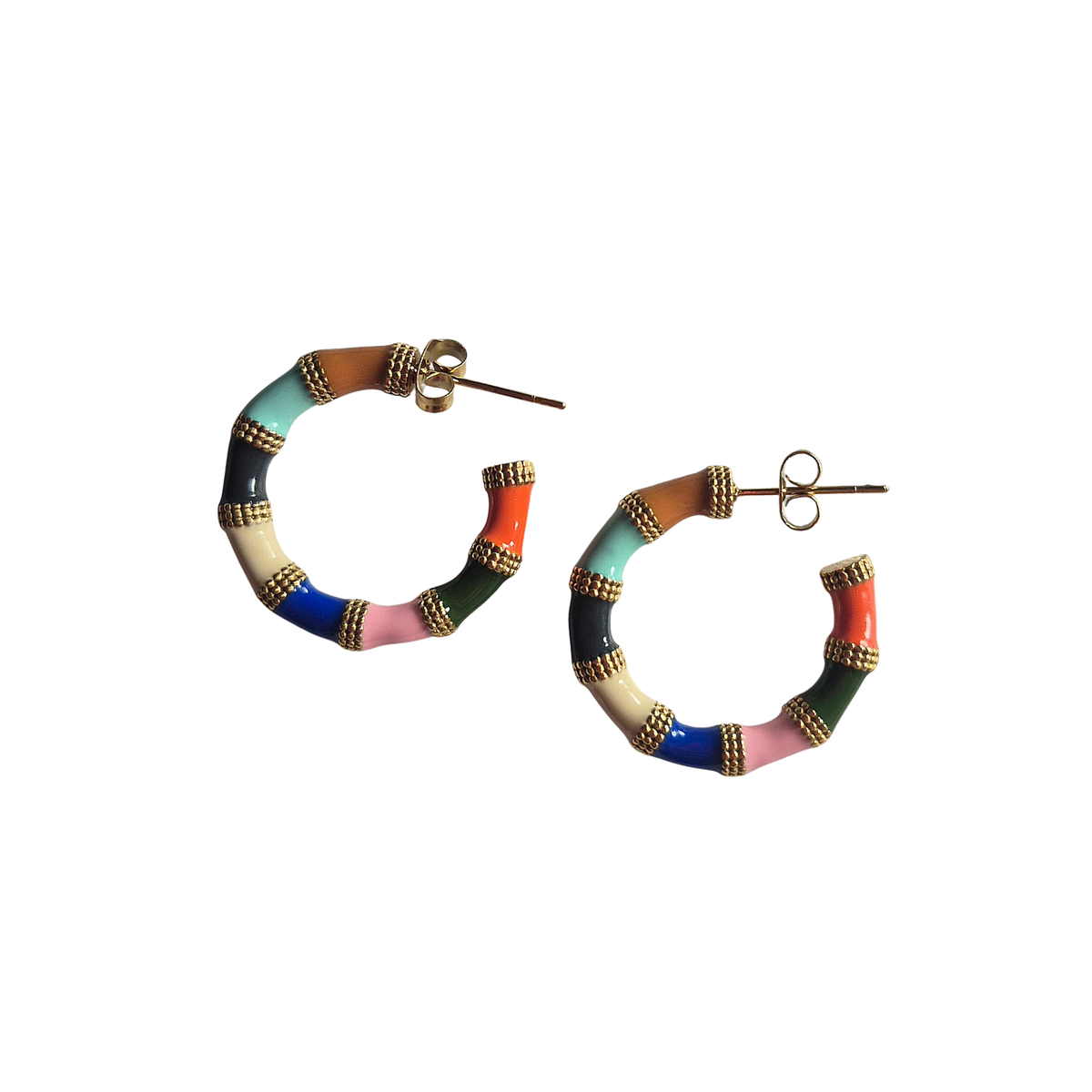 18K Gold Plated Hoop Earring