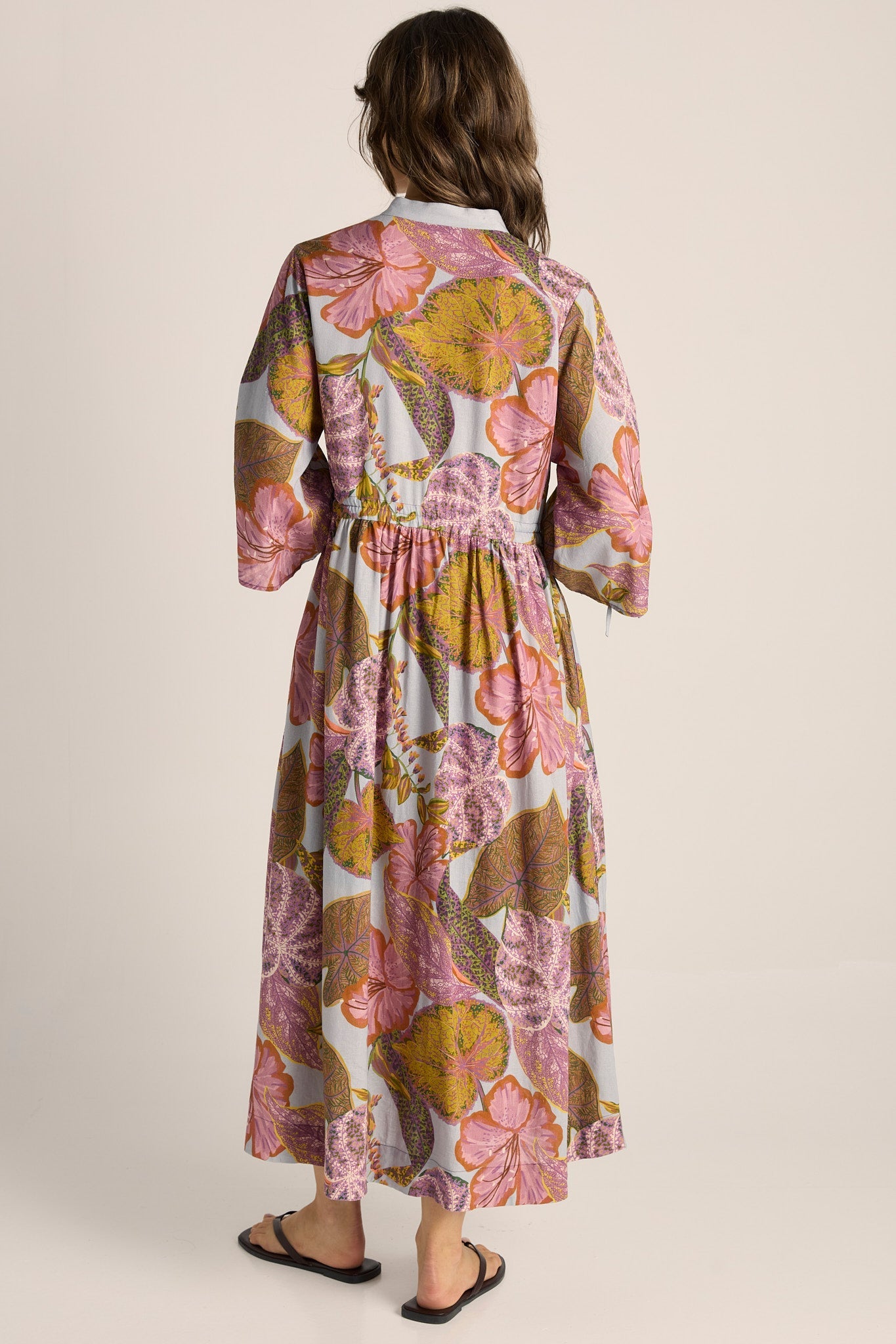 Botanica Dress - Leaf Print