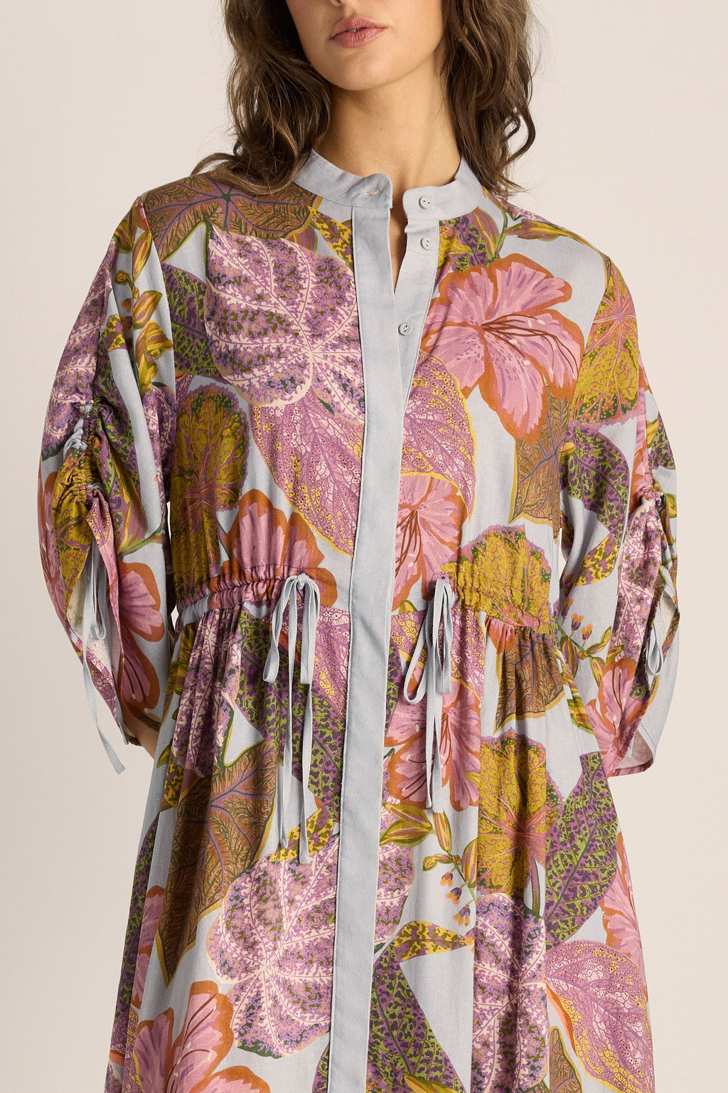 Botanica Dress - Leaf Print