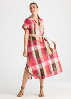 Checked Dress