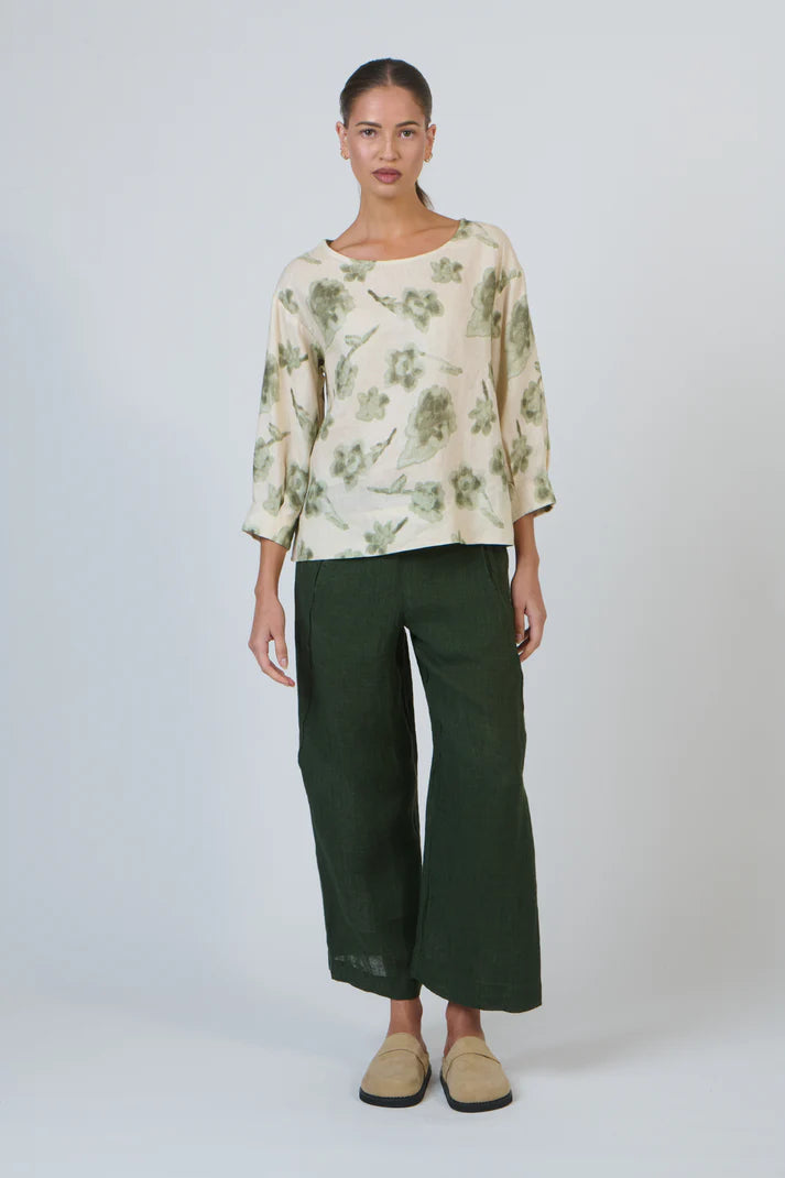 Naturals 'Patina Petals' Top