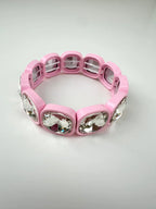 Colourful Gem Bangle Bracelet