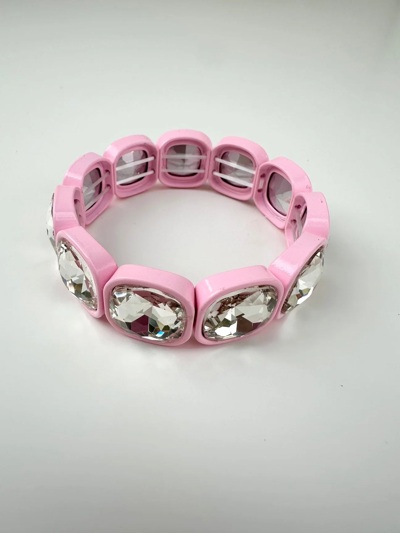 Colourful Gem Bangle Bracelet