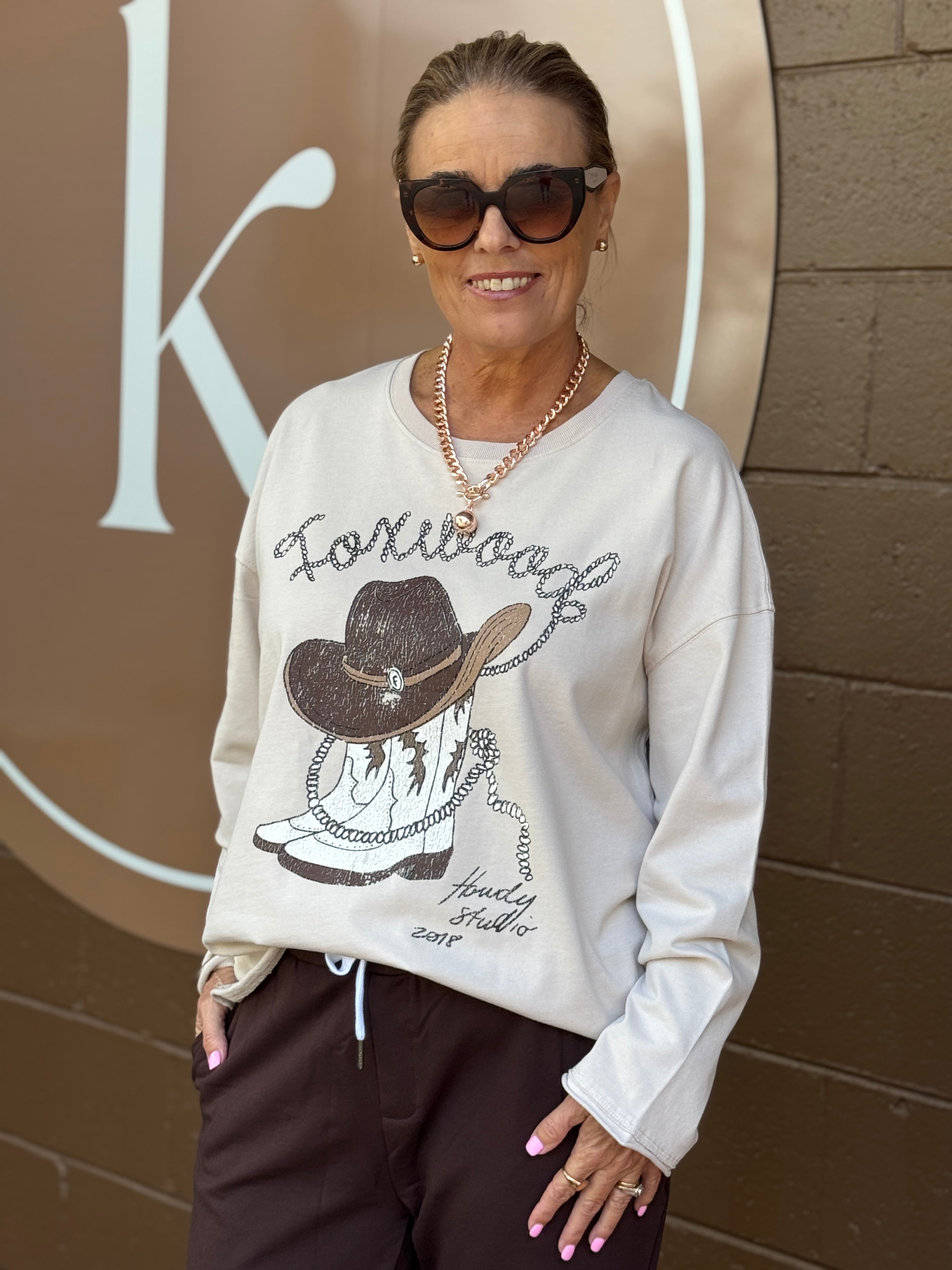 Bandit Boots Long Sleeve Tee