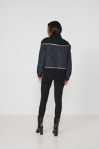 Contrast Puffer Jacket