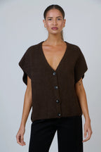 Knit Vest Cardigan