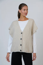 Knit Vest Cardigan