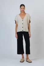 Knit Vest Cardigan