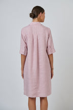 Radish Linen Dress