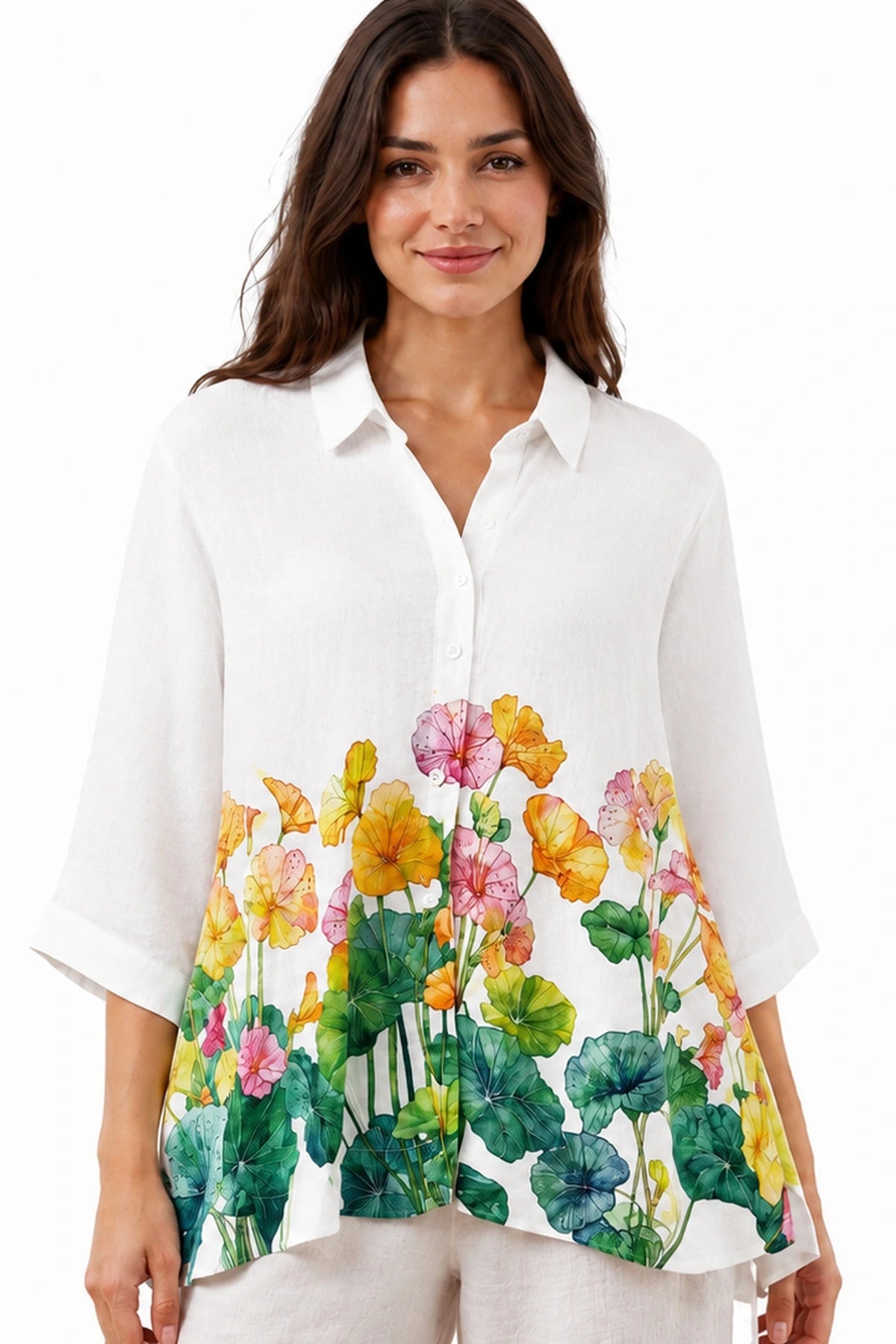 Poppy Garden Top