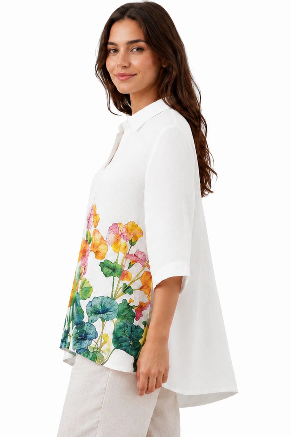 Poppy Garden Top