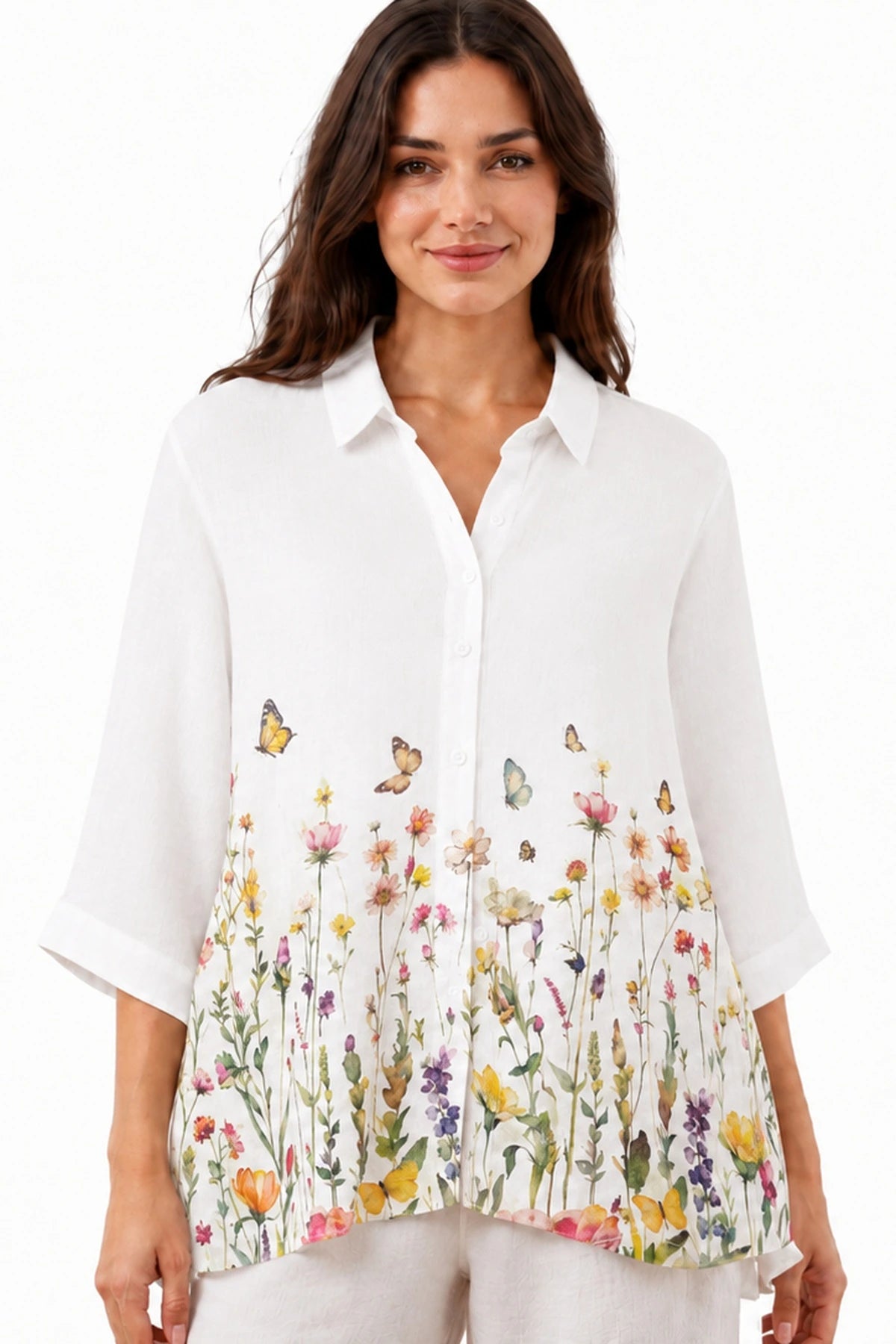 Butterfly Garden Top