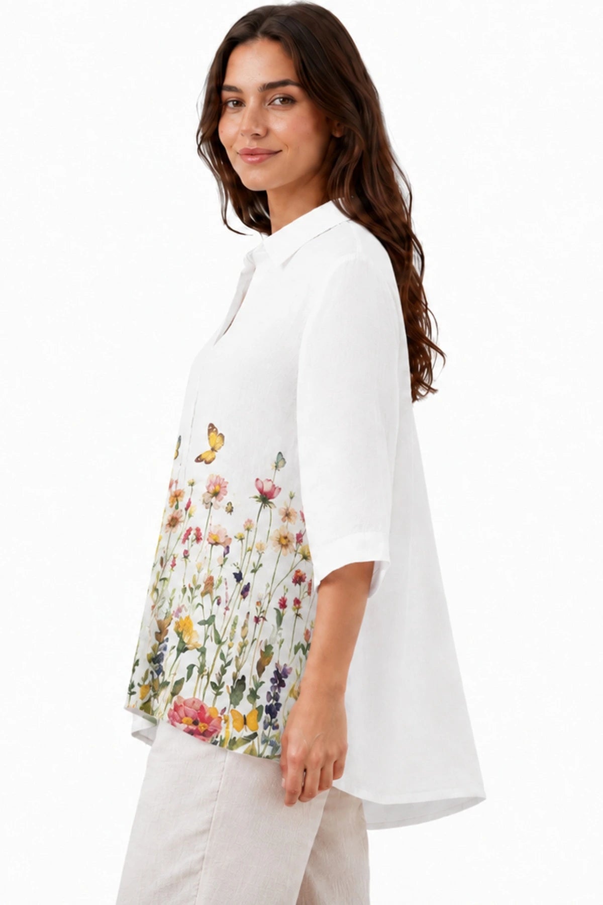 Butterfly Garden Top