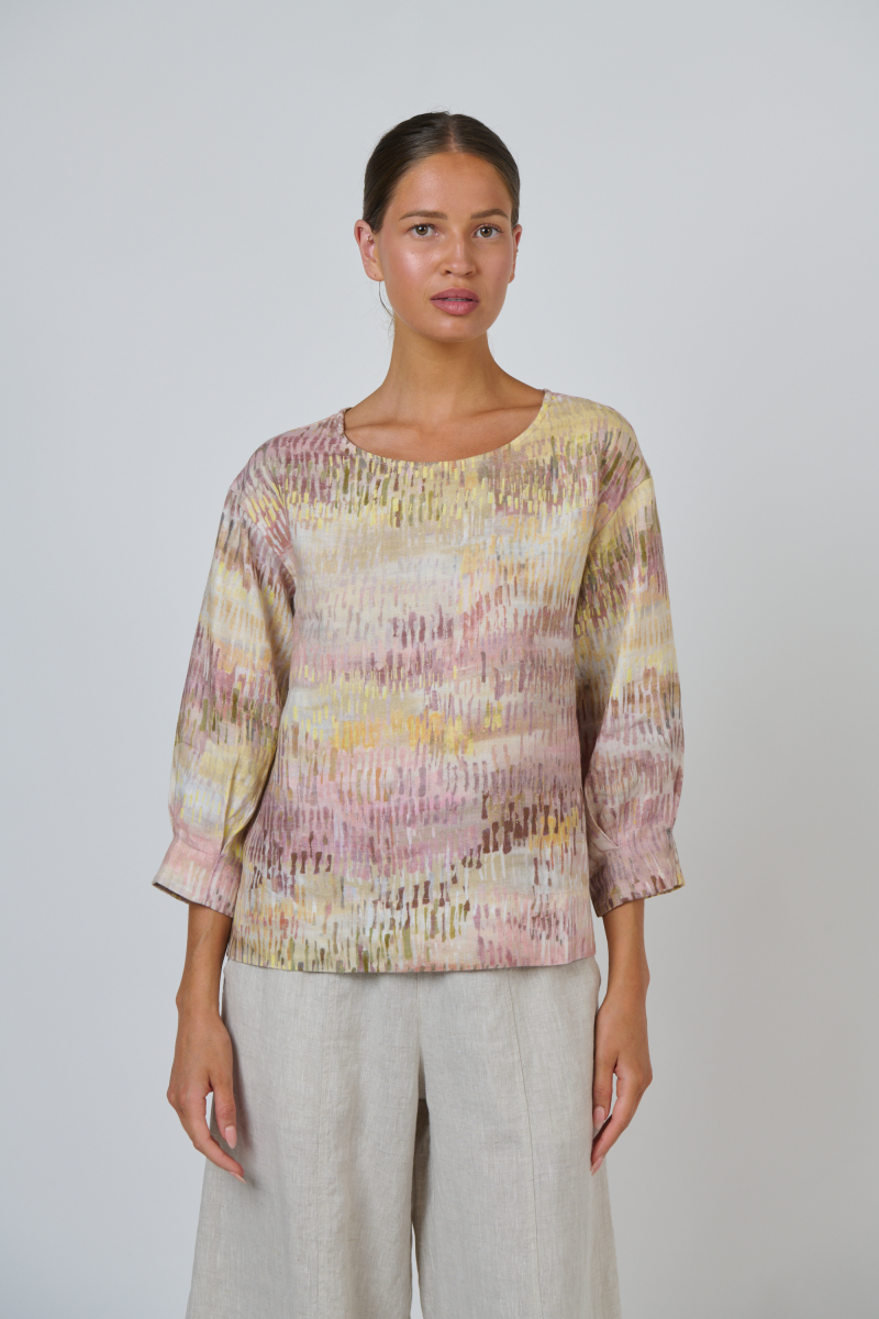 Jardin Linen Top