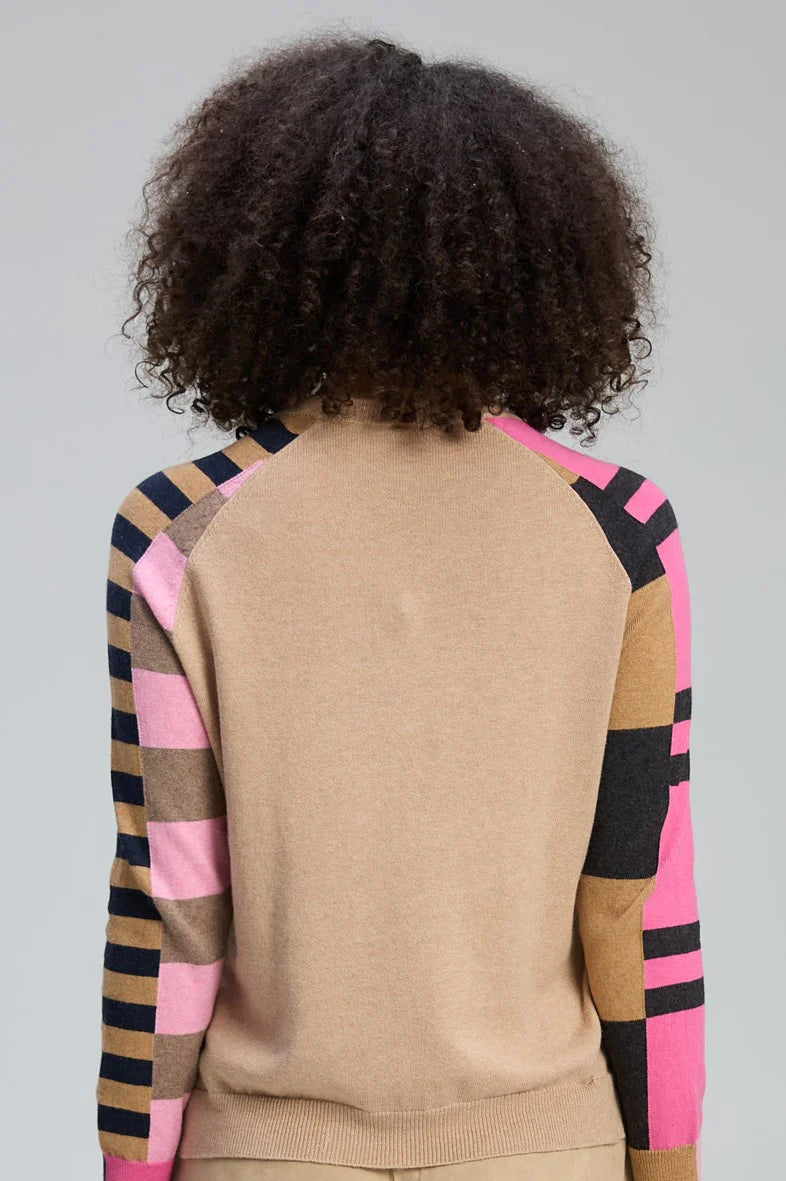 Colour Block Knit
