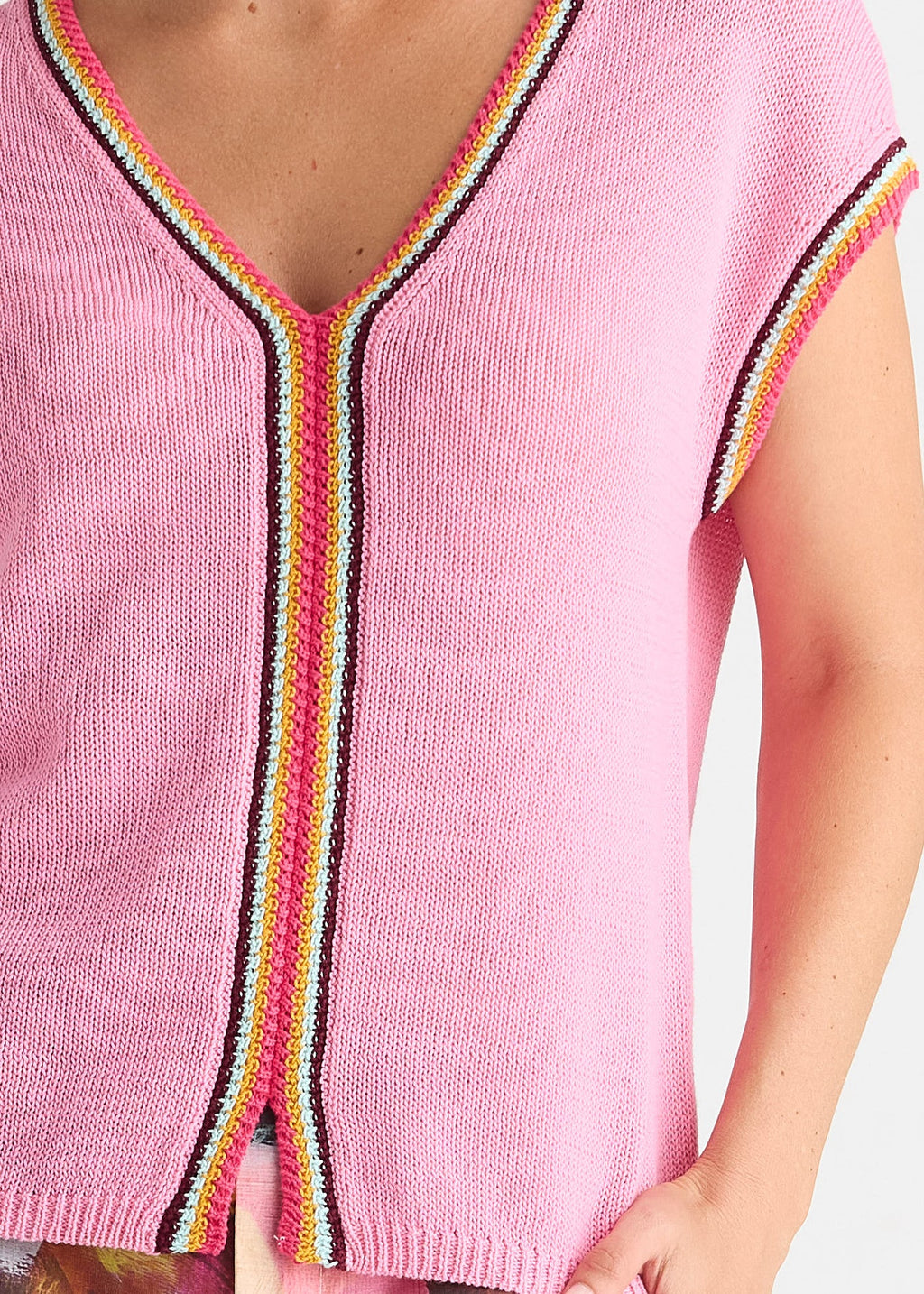Crochet Trim Tank