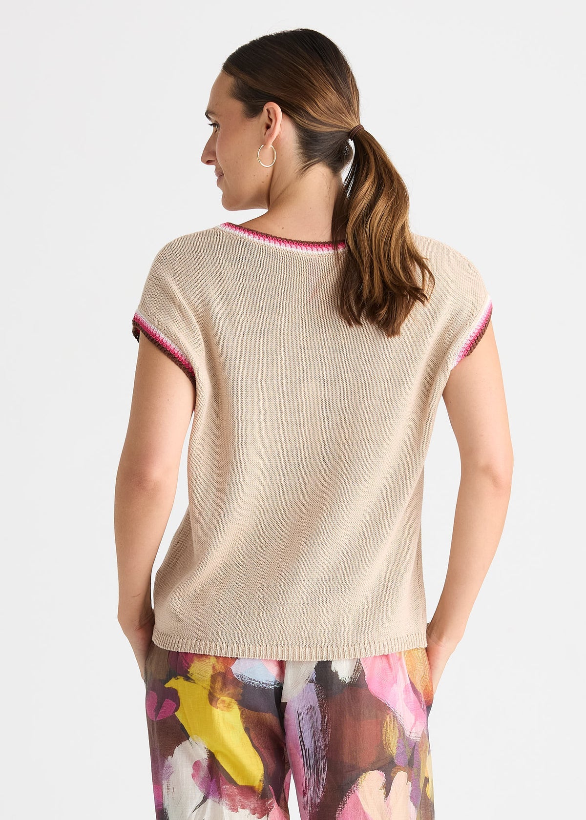 Crochet Trim Tank