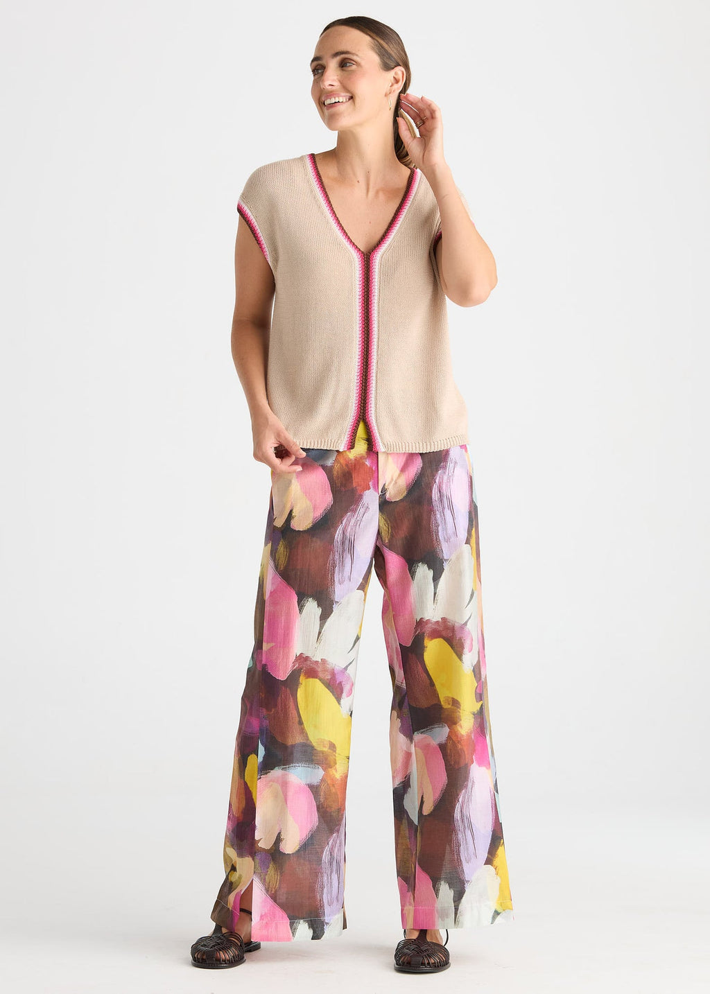 Crochet Trim Tank