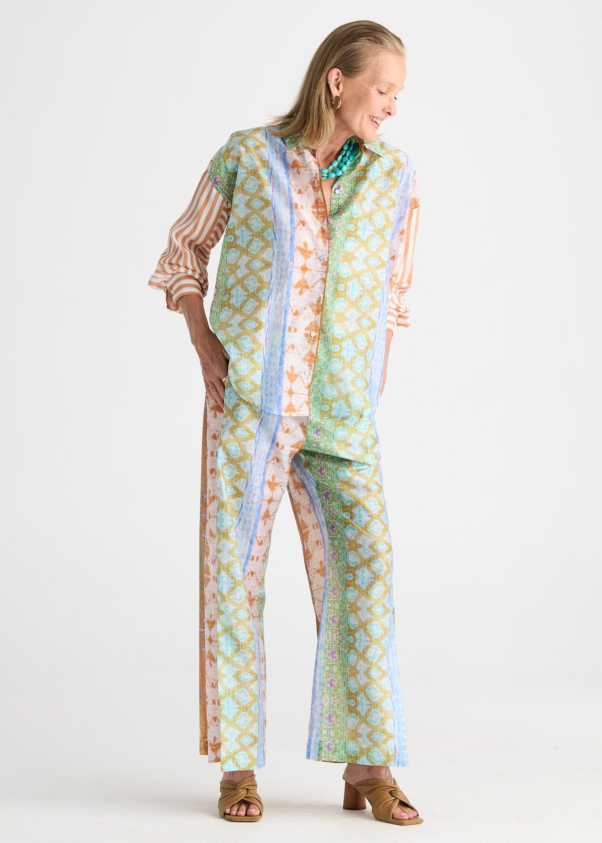 Pattern Clash Shirt - Riverside