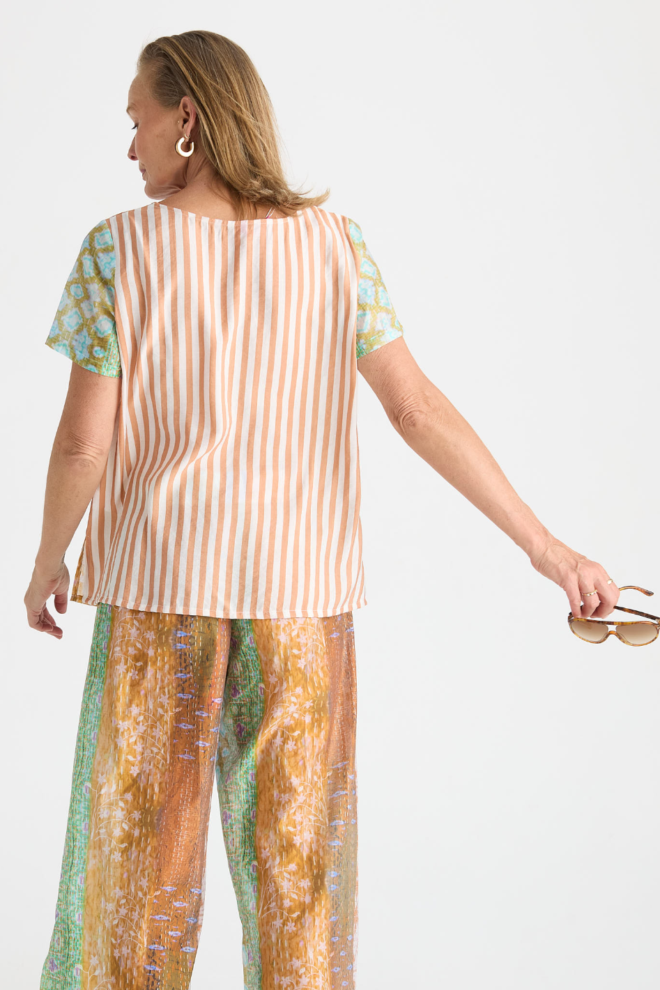 Pattern Clash Top - Riverside