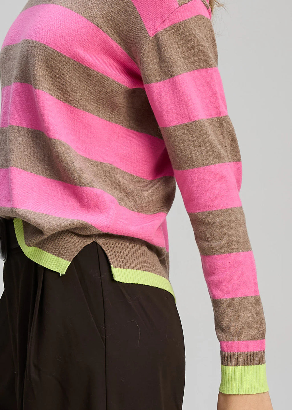 Stripe Clash Knit