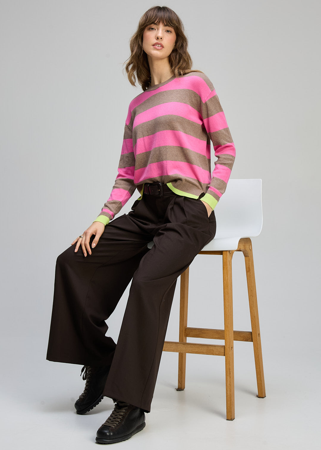 Stripe Clash Knit