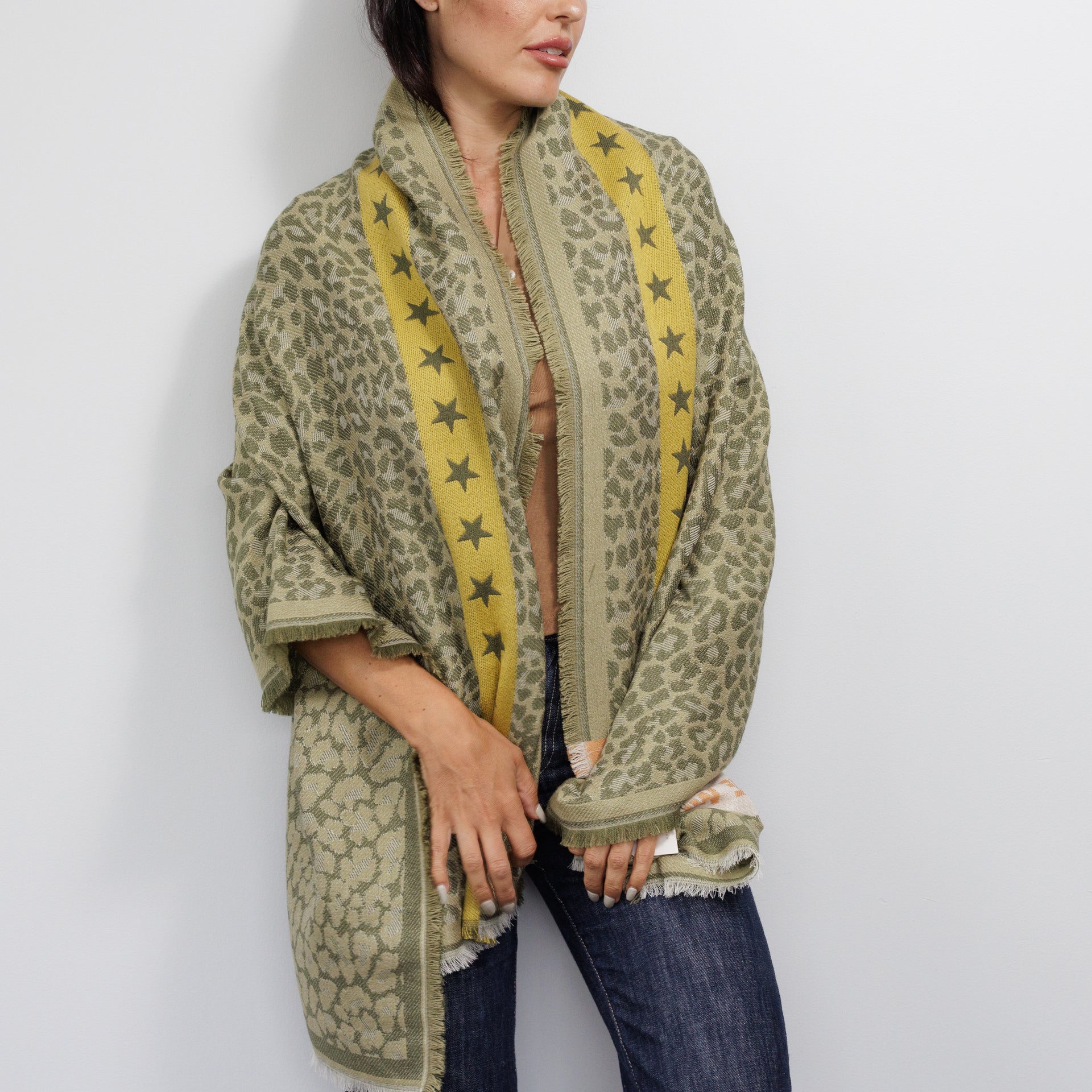 Animal Print Scarf